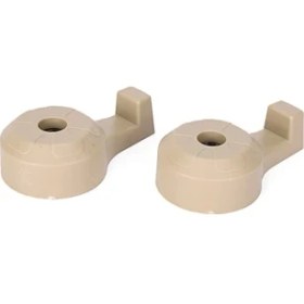 Resim Cdwishbest Bej Ar Kafalık Kanca Koltuk Sırt Çantası Çanta Çanta Bakkal Bezi Için Taşınabilir Işlevli Klipler Araba Styling (Yurt Dışından) 