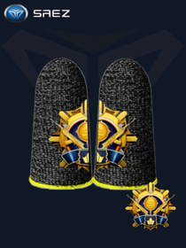 Resim Saez E-spor Parmak Eldivenleri Pubg Oyun Eldiveni Ranked Tac1 Çift 2 Parmaklık Limited Edition 