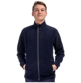 Resim Formteks Polar Hırka Hakim Yaka Lacivert 