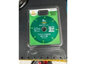 Resim Bemafix Mermer Metal Ahşap Kesici Çok Amaçlı Kesici 115*22 