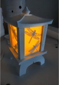 Resim Japon Feneri Beyaz 