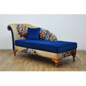 Resim Name Design Studio Goblen Josephine Daybed - Mavi Gül 