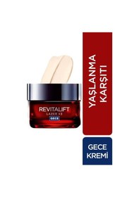 Resim L'Oreal Paris Revitalift Lazer X3 Gece Bakım Kremi 50 ML 