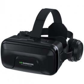 Resim Sanal Gerçeklik Gözlüğü Kulaklıklı 3d Vr Filmler Video Oyunları Tüm Telefonlara Uyumlu 