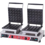 Resim Işıkgaz Silverinox Elektrikli Çiftli Kalpli Bubble Waffle Makinesi-79947 