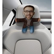 Resim Bk Gift Sağ Koltuk Boş Kalmasın Fenomen Erkek Bebek Yastık-5 