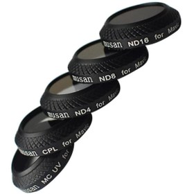 Resim Profisher DJI Mavic Pro Lens Filtre 5 li Set UV CPL ND4 ND8 ND16 