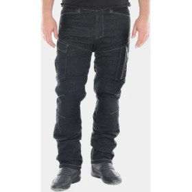 Resim Riderdenim Samyeli Denim Korumalı Motosiklet Kargo Pantolonu 
