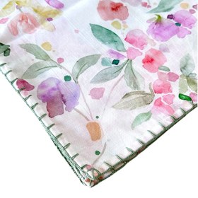 Resim Suluboya Çiçek Peştemal 