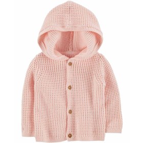 Resim Carter's Layette Kız Bebek Hırka - Pembe / Yenidoğan 