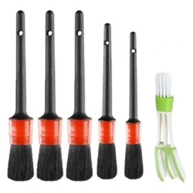 Resim Eco Lounge Araba Temizlik Detay Fırçası 5+1 Set 