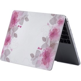 Resim Apple Uyumlu MacBook Air Kılıf 13 İnç Flower06nl Eski Usb'li Model 2010-2017 A1369 A1466 İle Pembe 