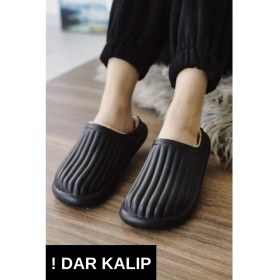 Resim İçi Kürklü Ev Terliği Peluş Yünlü Kadın Kışlık Terlik Misafir Çeyiz Bohça Gelin Terliği 