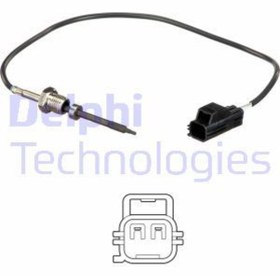 Resim Delphi-Ts30149 Egzoz Sicaklik Sensörü Volvo S60 2.4D4 2.4D5 2005- 542569357 