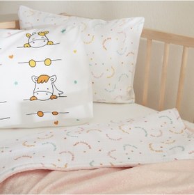 Resim Karaca Home Bebek Little One Wellsoft Battaniye Pudra 