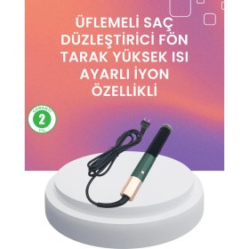 Resim Çok Fonksiyonlu Termal Koruma Saç Şekillendirme Cihazı, Güçlü ve Güvenli Kullanım 