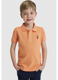 Resim U.s. Polo Assn. Erkek Çocuk Turuncu Tişört Basic 50325608-vr051 