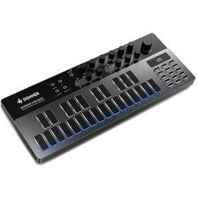 Resim Donner B1 Analog Bass Synthesizer &amp Sequencer 