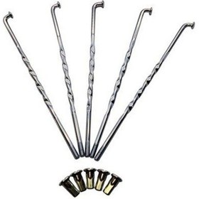 Resim 4 X 172 Jant Teli Burgulu Nikel 36ad Cg 