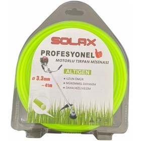 Resim Solax Altıgen Tırpan Misinası 3.3 Mm 41 Metre 