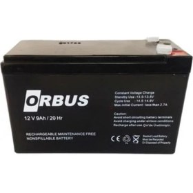 Resim Orbus 12V 9AH UPS Aküsü 