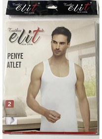 Resim Tutku Elit Erkek Penye Askılı Atlet 1001 - 6 Adet 