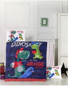 Resim Komfort Home Bebek Uyku Seti %100 Pamuk / Dino 