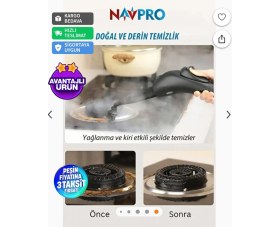 Resim Navpro Buharlı Temizlik Makinası 2445 W Beyaz Renk Ev ve Ofis Temizliği için Aksesuarlar 