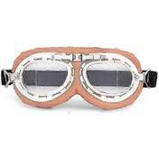 Resim Vintage Kask Gözlükleri Motosiklet Gözlükleri Bisiklet Motokros Pilot Gözlüğü,08 