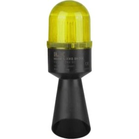 Resim İLX Sesli Işıklı Kolon 1 Katlı Multi - Ø70 Bh Serisi 220 Vac Sarı 