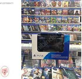 Resim Sıfır Playstation 4 - Dualshock 4 Kol - Bakırköy Konsol Cenneti! 