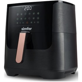 Resim Simfer Sk-6704 Air Fry Smart Siyah 8l Dijital 