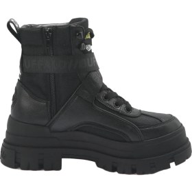 Resim Kadın Oxford ( Klasik) 1622077 Buffalo Aspha Com1 - Vegan Nappa/nylon - Black 