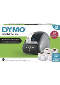 Resim Dymo Etiket Makinesi Label Wrıter 550 Promosyonlu 2147591 4 Rulo 