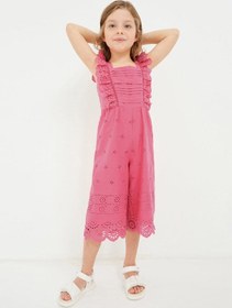 Resim Mayoral Kız Çocuk Fisto Tulum Pembe - 4 Yaş 