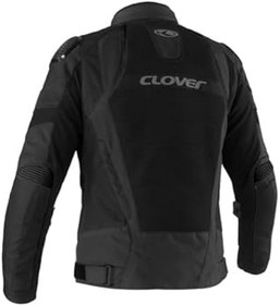 Resim Clover Rainjet-3 WP Korumalı Motosiklet Montu Siyah 