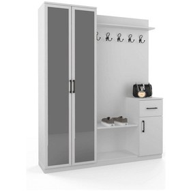 Resim Terra Portmanto - Beyaz 