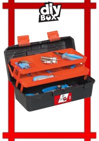 Resim Diybox Raflı Serisi Kokusuz Organizerli Raflı Balıkçı Takım Çantası Pr 05 20'' 