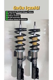 Resim Başaran Coilover Ford Tourneo Connect Uyumlu Coilover Ayarlı Amortisör 10 Cm 