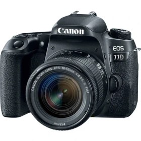 Resim Canon Eos 77D 18-55MM Is Stm Fotoğraf Makinesi 