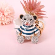 Resim Silver1 Gıoıo Yeni Moda Metal Çanta Çekicilik Içi Boş Karikatür Metal Anahtarlık Dıy Yaratıcı Okul Çantası Çekicilik (Yurt Dışından) 