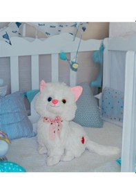 Resim Mey İthalat Peluş Kedi 33cm Halley 
