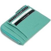 Resim Mavi Deri Unisex Kredi Kartlık - S1KK00000265-N29 