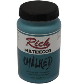 Resim Rich Multi Decor Chalked Akrilik Boya 250 Cc. 4558 Turkuaz 