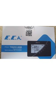 Resim Eca Poly Touch 400b Proğramlanabilir Kablosuz Oda Termostat 