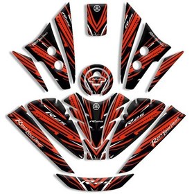 Resim Yamaha R25 Tank Pad Full Set 2019/2024 Uyumlu 12 