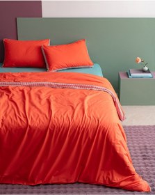 Resim Madame Coco Allure King Size %100 Pamuk Nevresim Takımı - Turuncu 8684427205150 Turuncu 