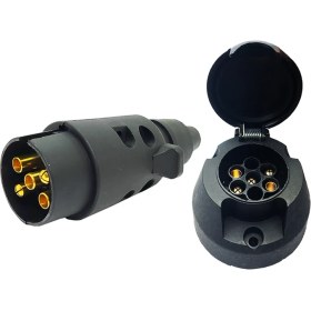 Resim Allestock Römork Fişi ve Soketi Set Ürün - 5 Pin 