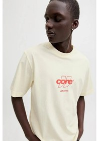 Resim Jack & Jones Jcoclub Erkek Tişört 12289868 Bej 