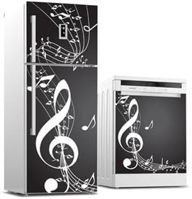 Resim Buzdolabı Ve Bulaşık Makinesi Takım Sticker 0269 